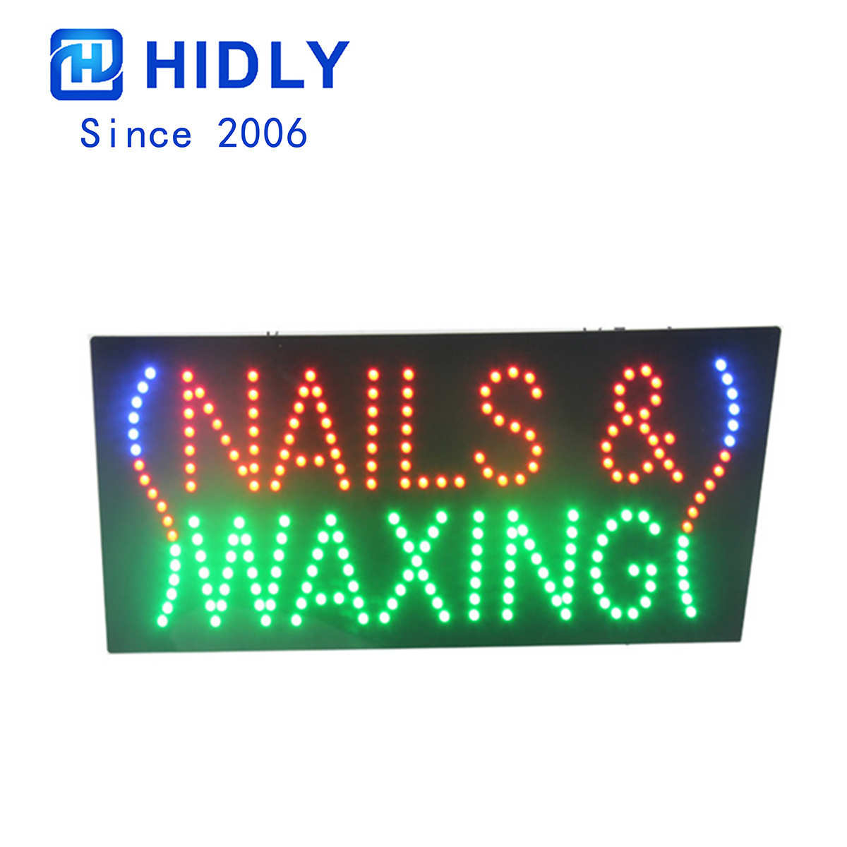 nails waxing dot sign