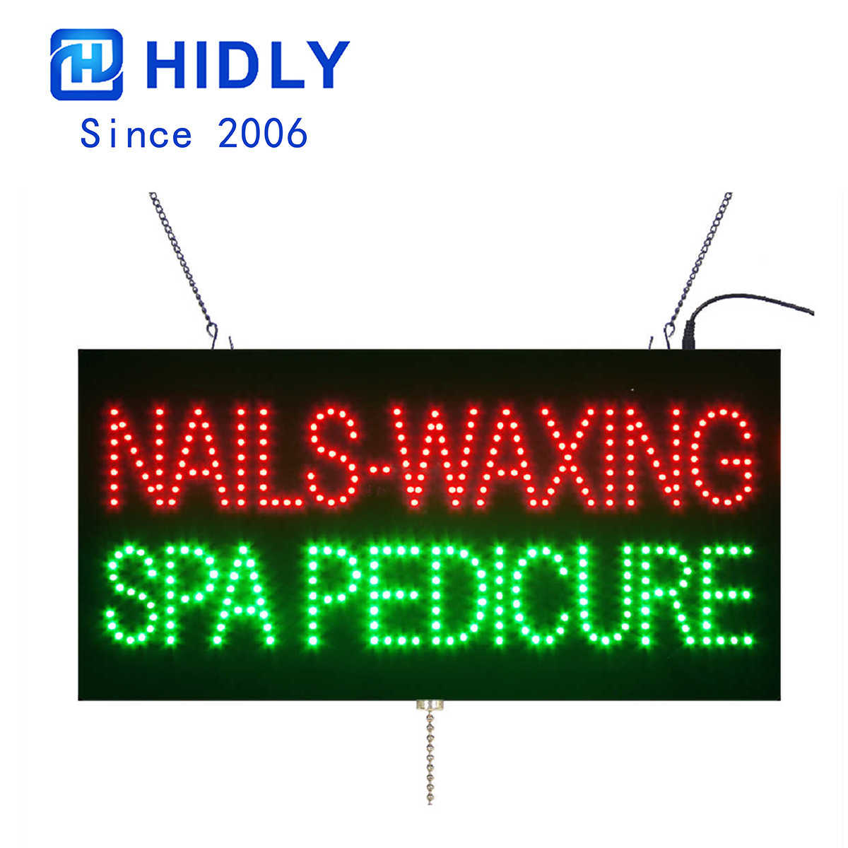 nails waxing dot sign