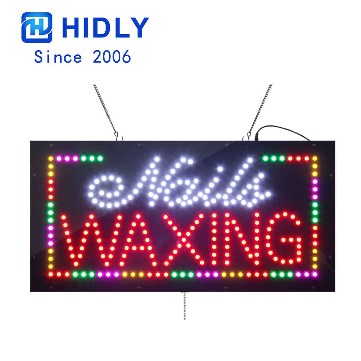 nails waxing dot sign