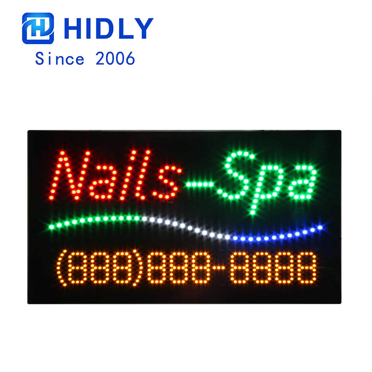 nails spa dot sign