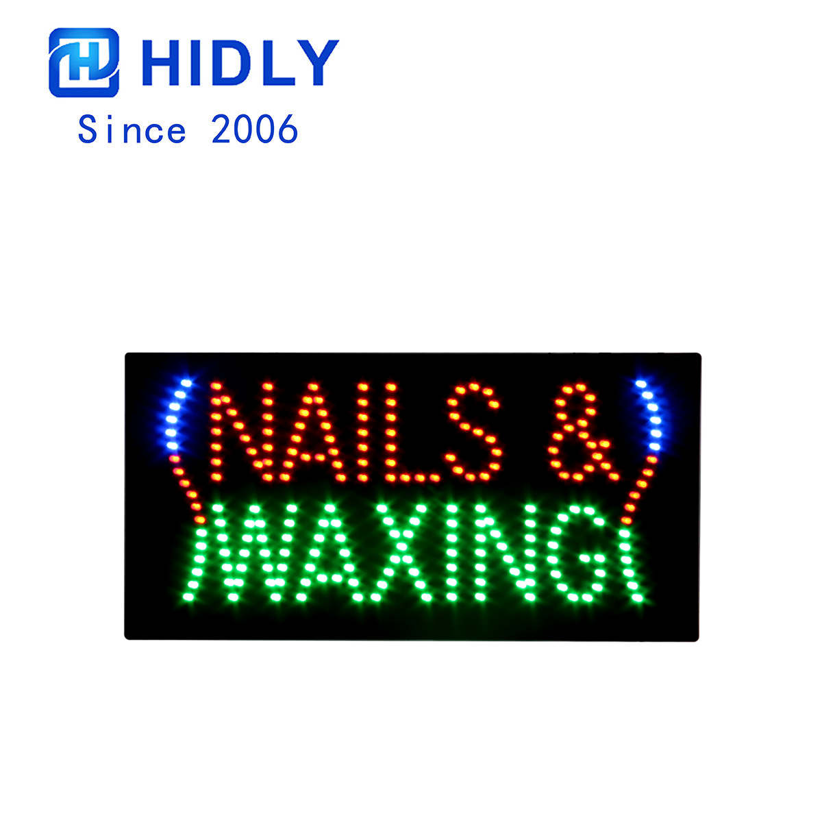 nails waxing dot sign