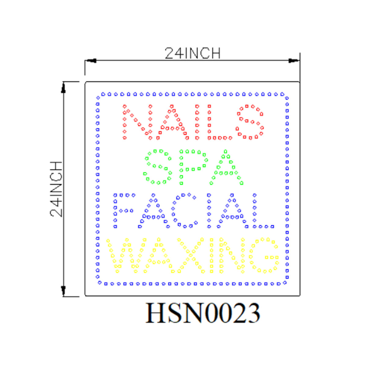 Nails SPA Large Sign