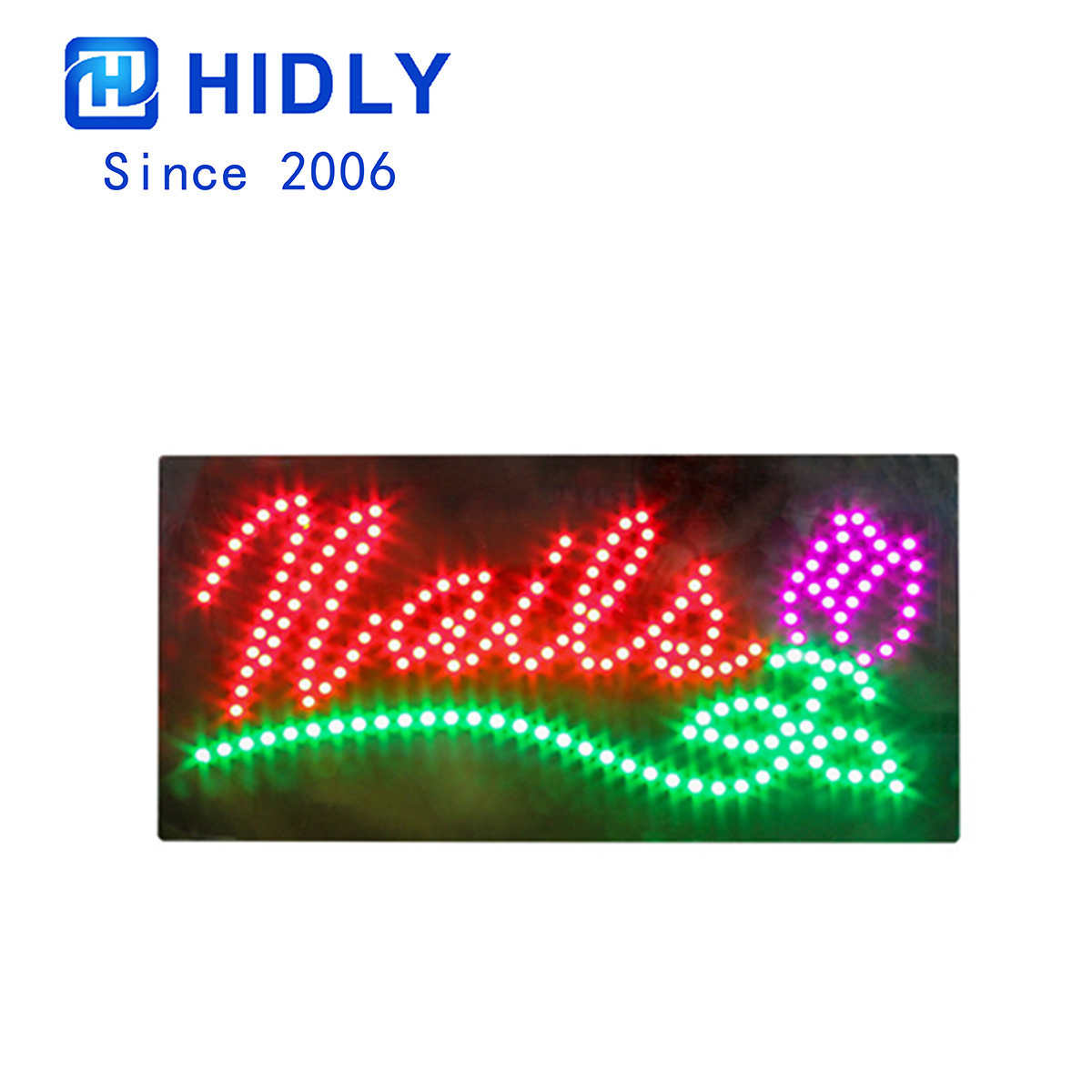nails business led sign