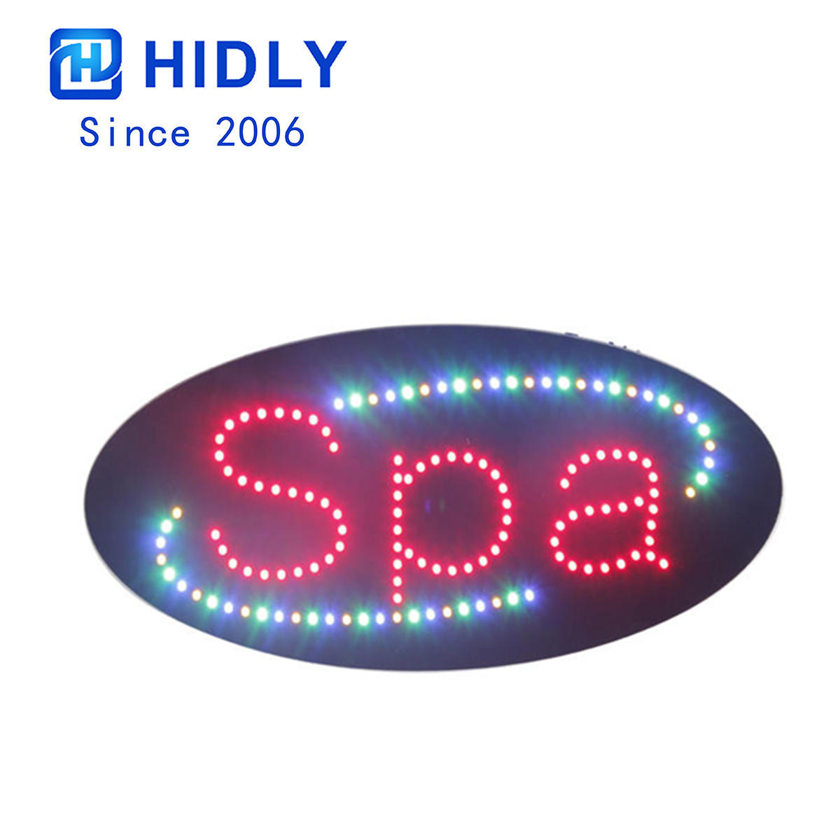 spa led sign