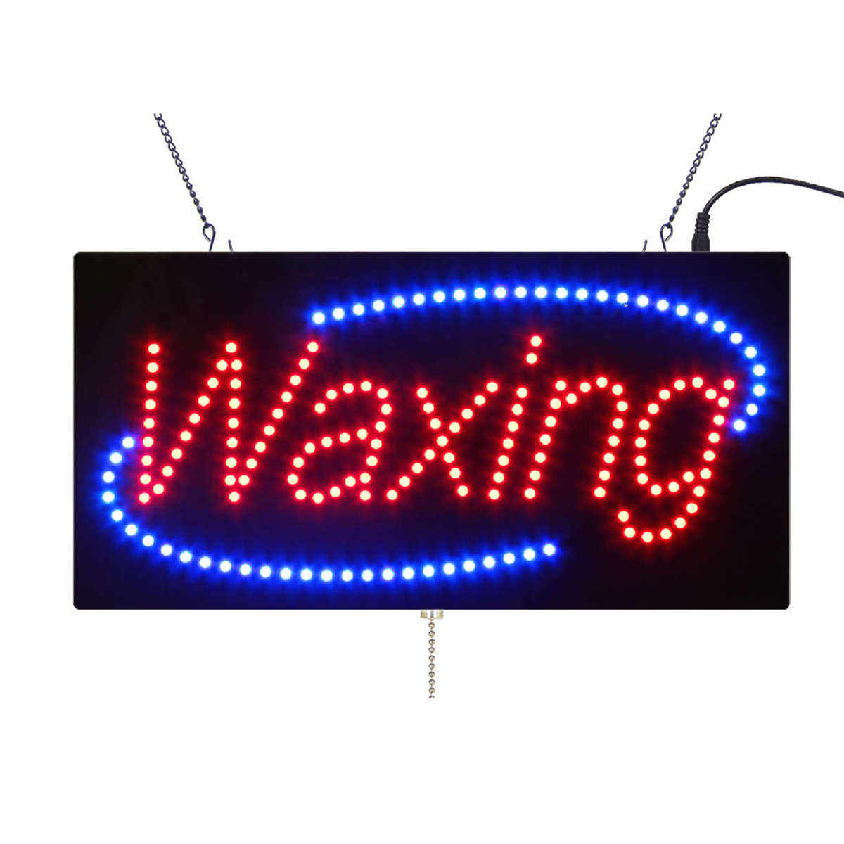 waxing led dot sign