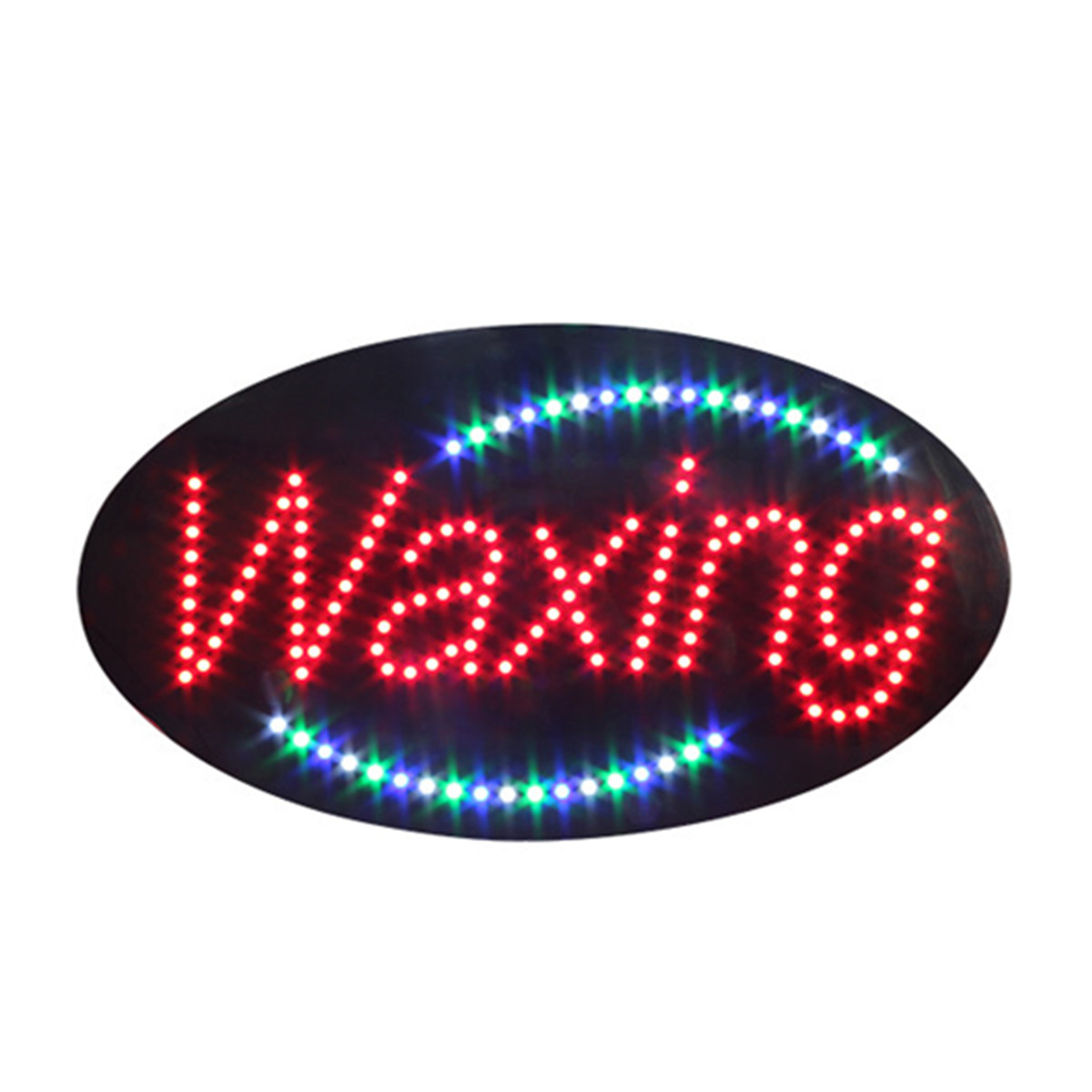 waxing led sign