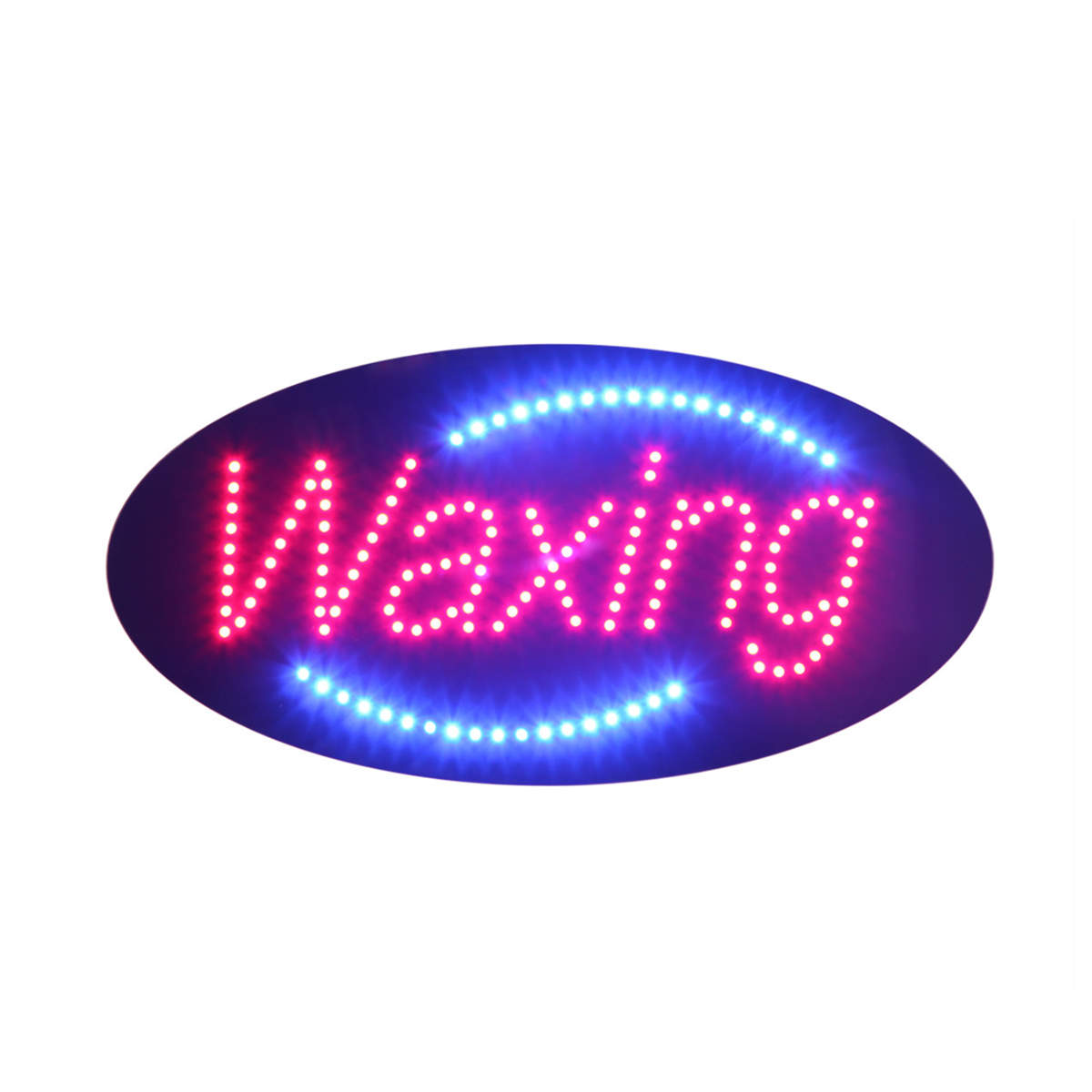 waxing led sign