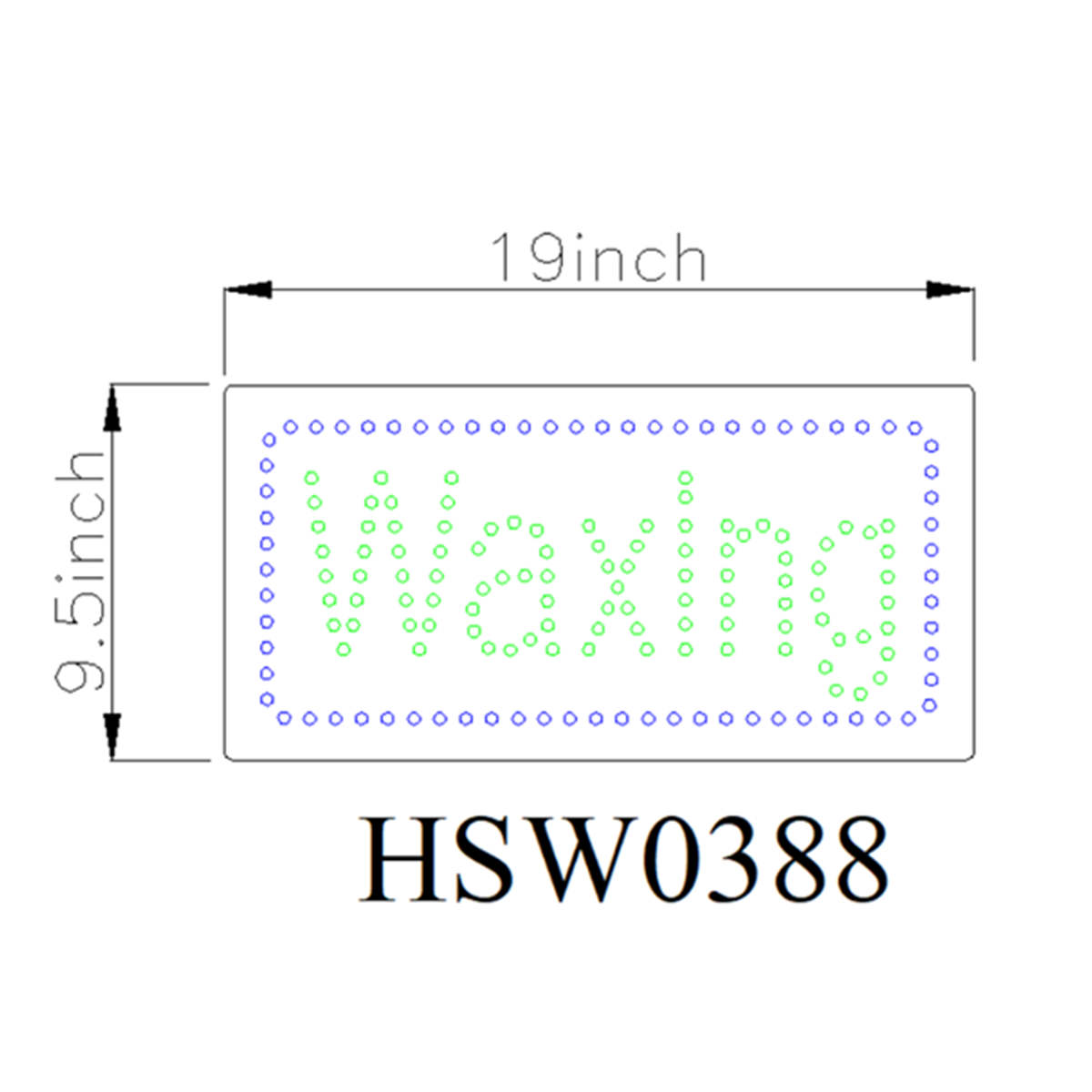 animated waxing sign