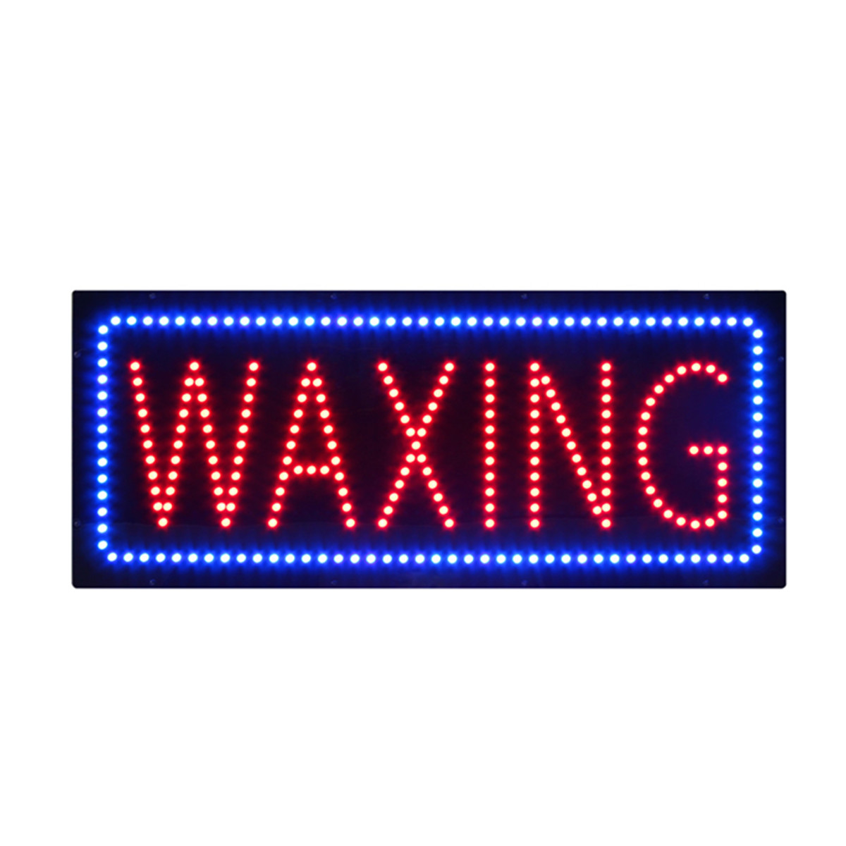 waxing window sign