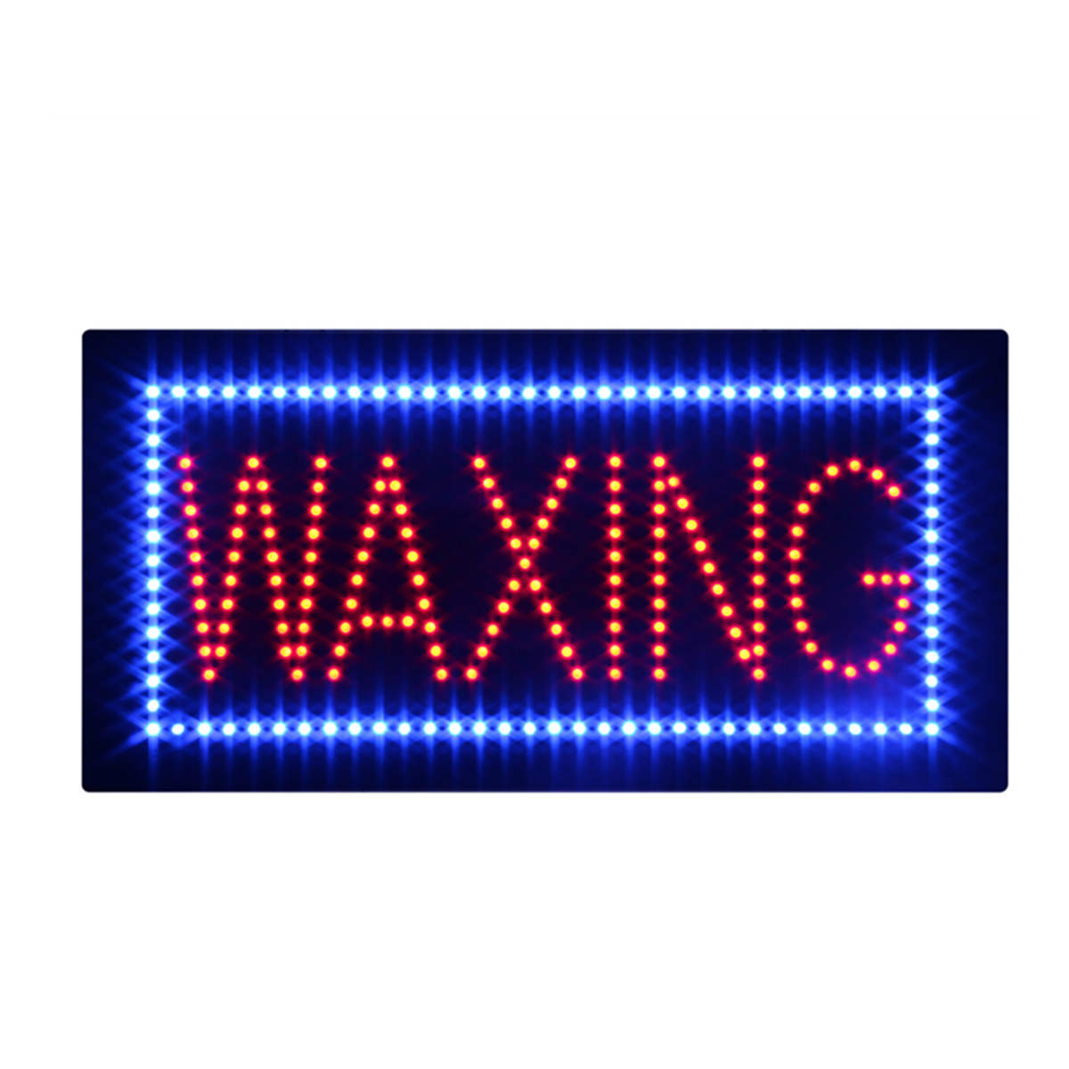 waxing window sign