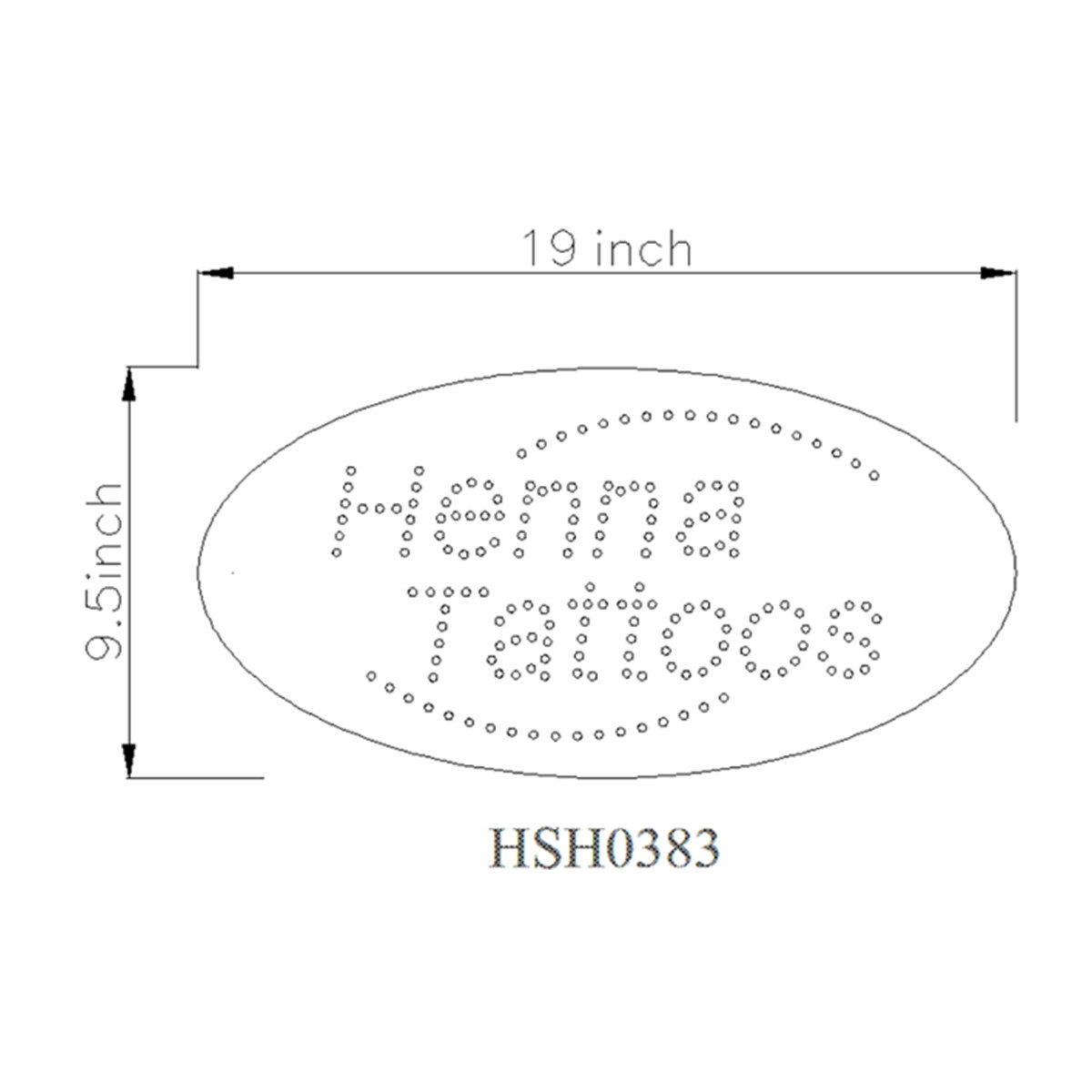 Henna tattoos sign