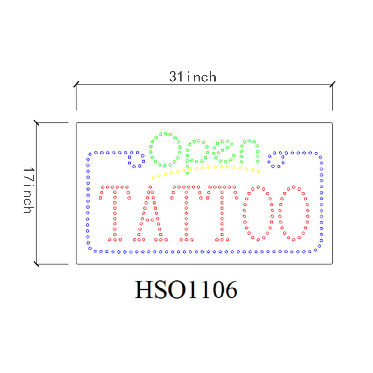 custom TATTOO sign