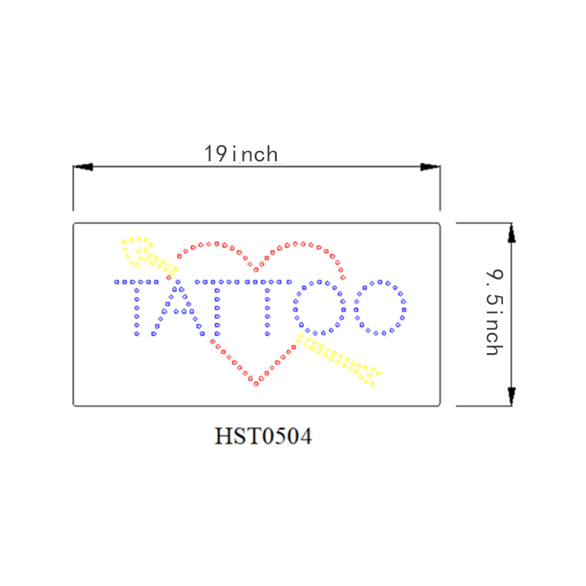custom TATTOO sign