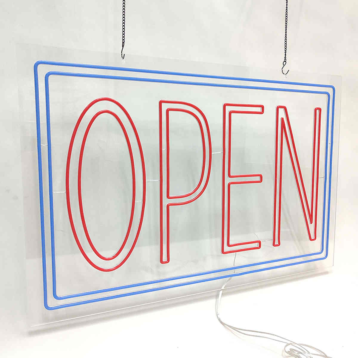 OPEN neon sign