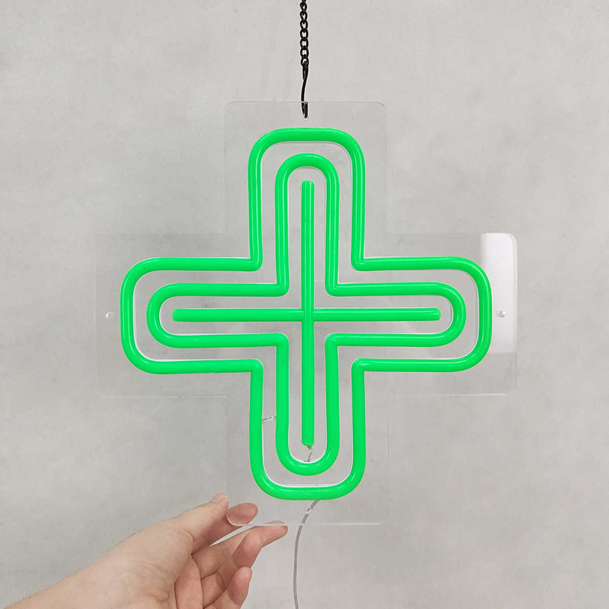 Neon pharmacy sign
