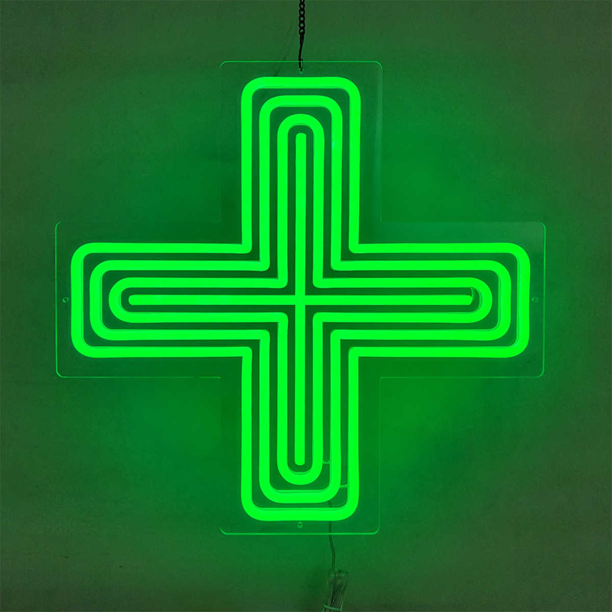 Neon pharmacy sign