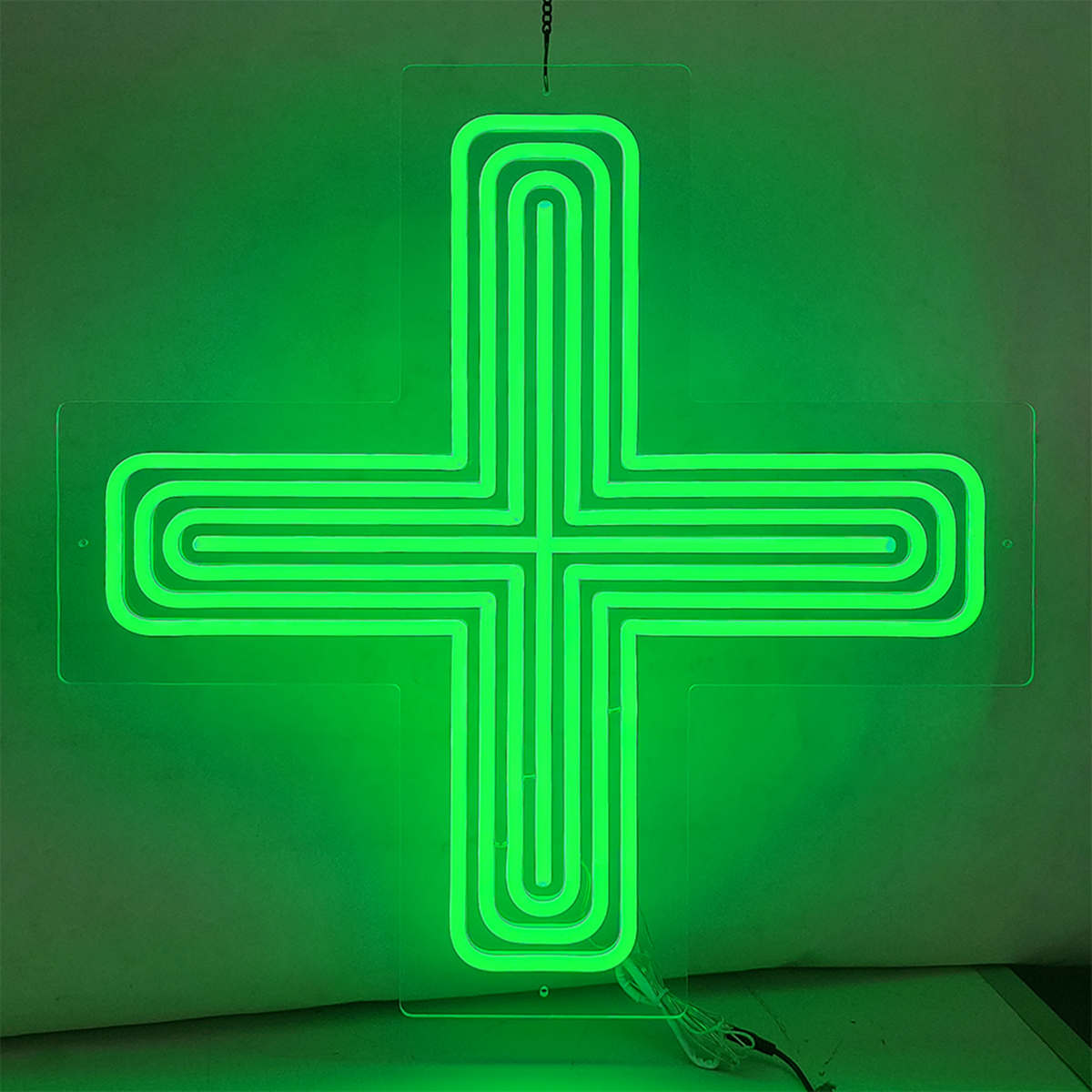 Neon pharmacy sign