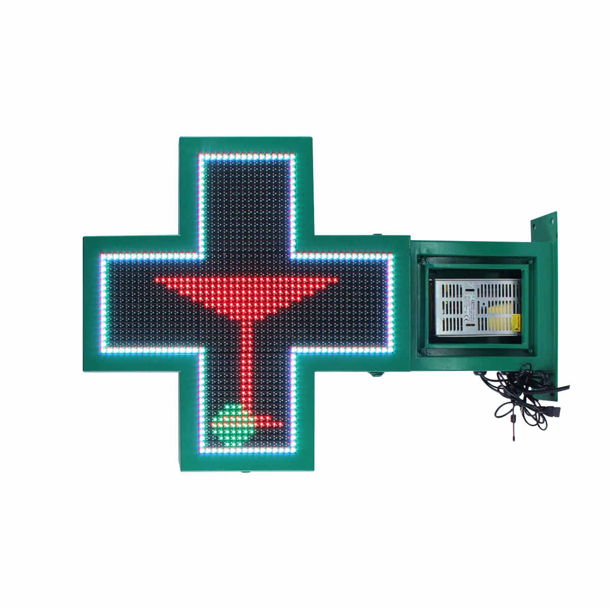 led cross display