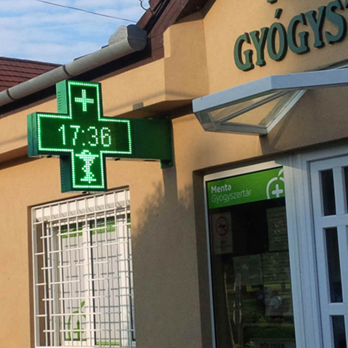 pharmacy led sign cases
