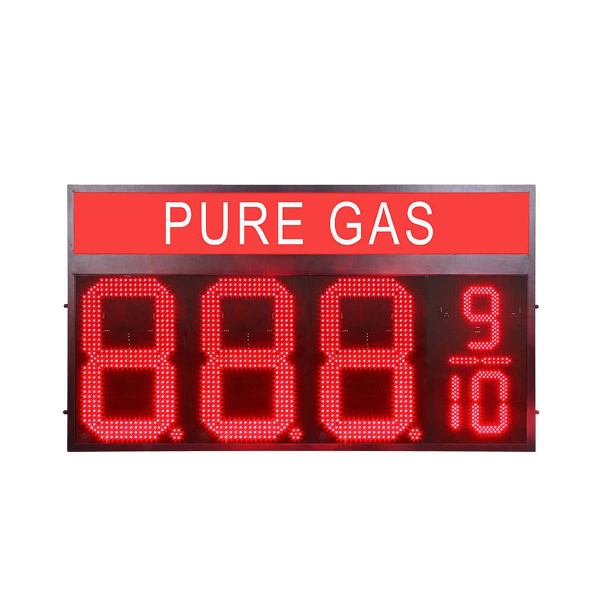 UNLEADED canopy signs