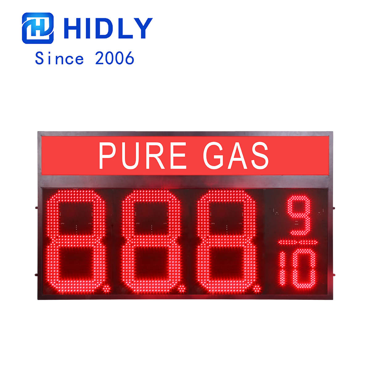 UNLEADED canopy signs