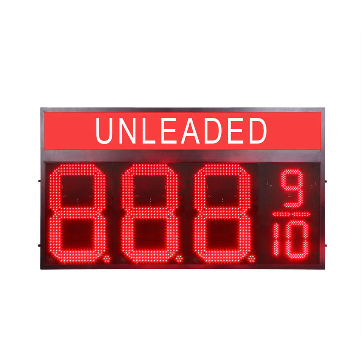 UNLEADED canopy signs