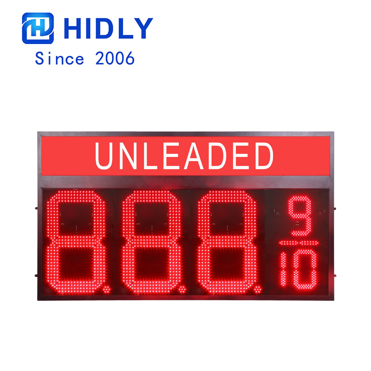 UNLEADED canopy signs