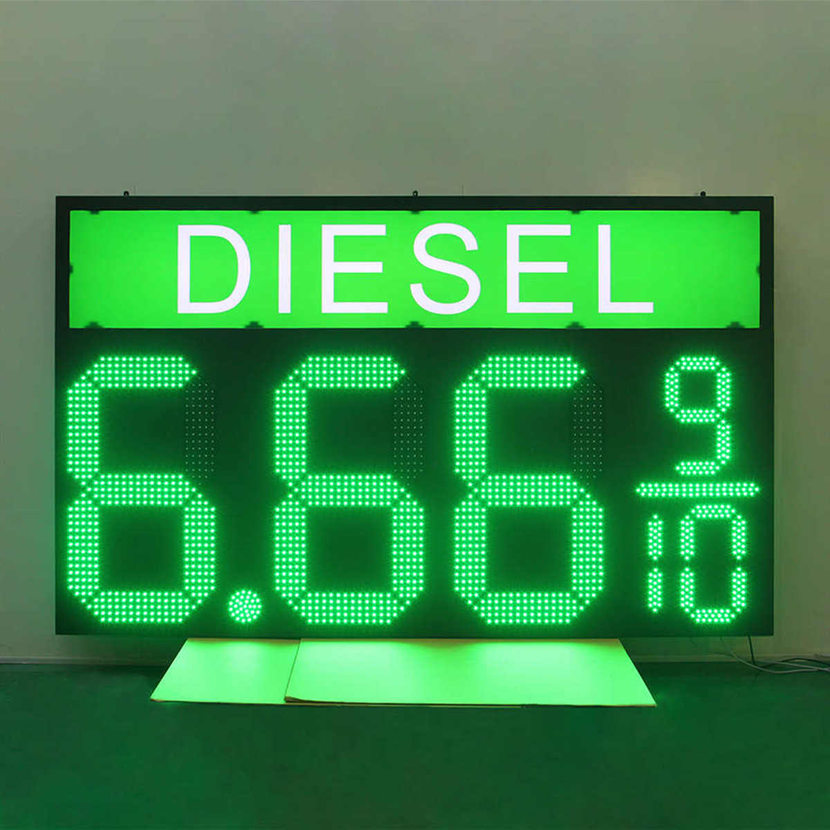 DIESEL large canopy price sign