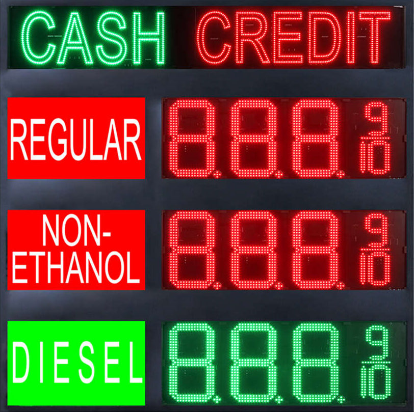 CASH PRICE SIGNS