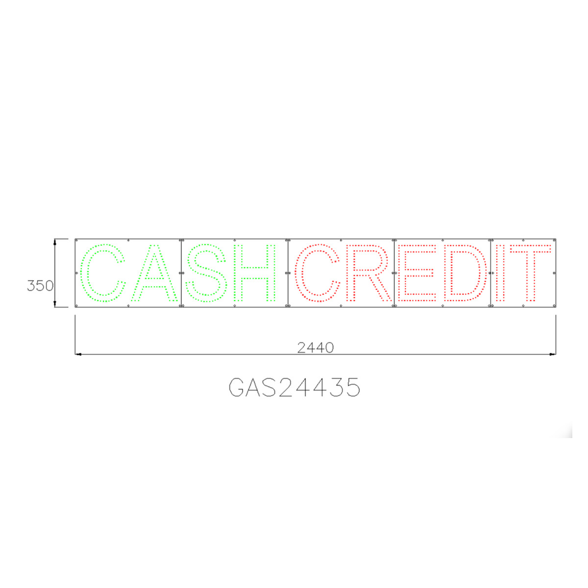 CASH petro signs
