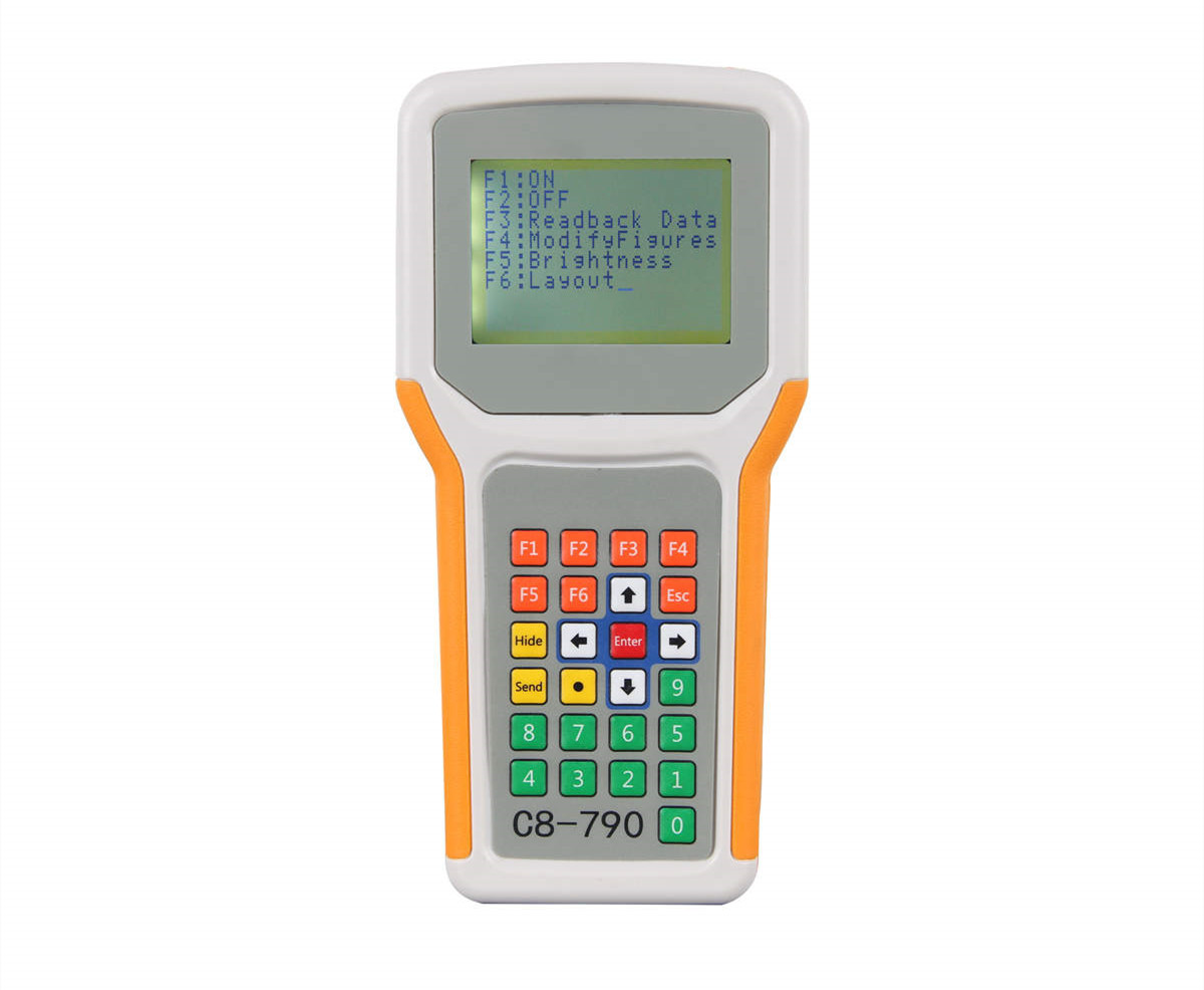 gas pump topper signs remote