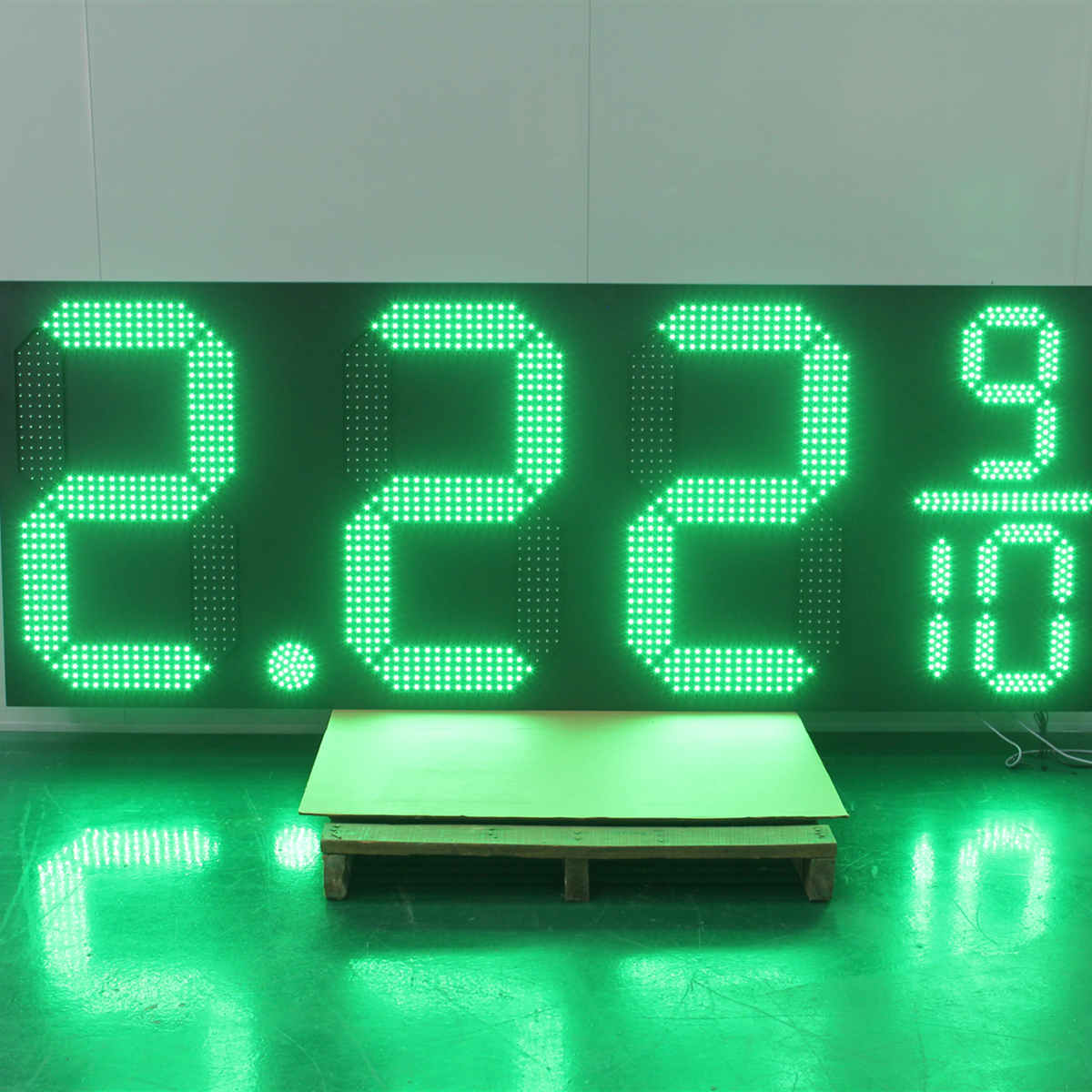 large price sign