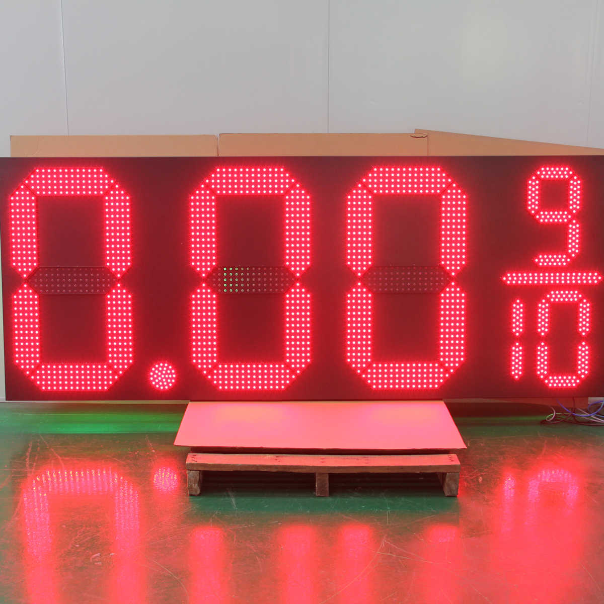 large price sign