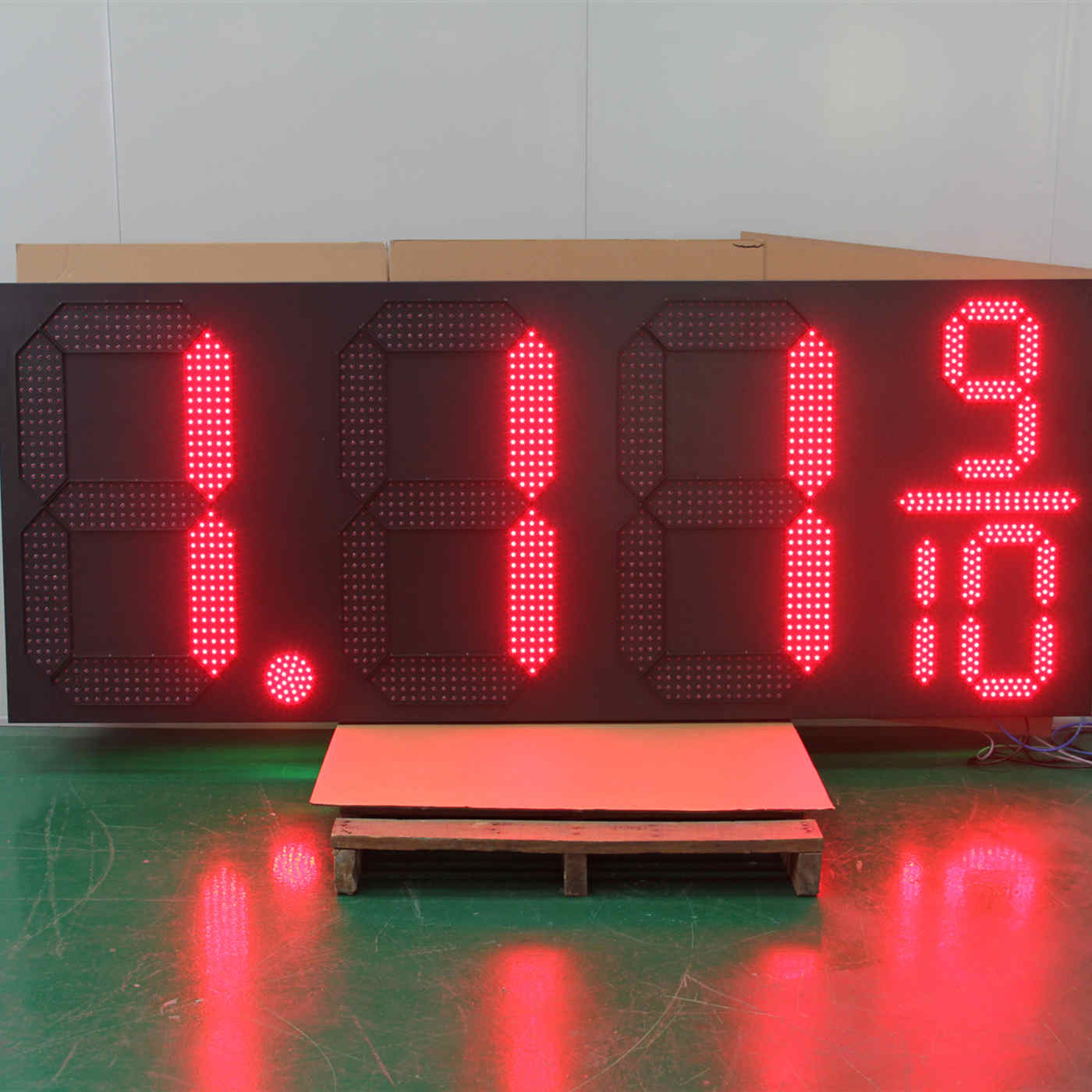 large price sign