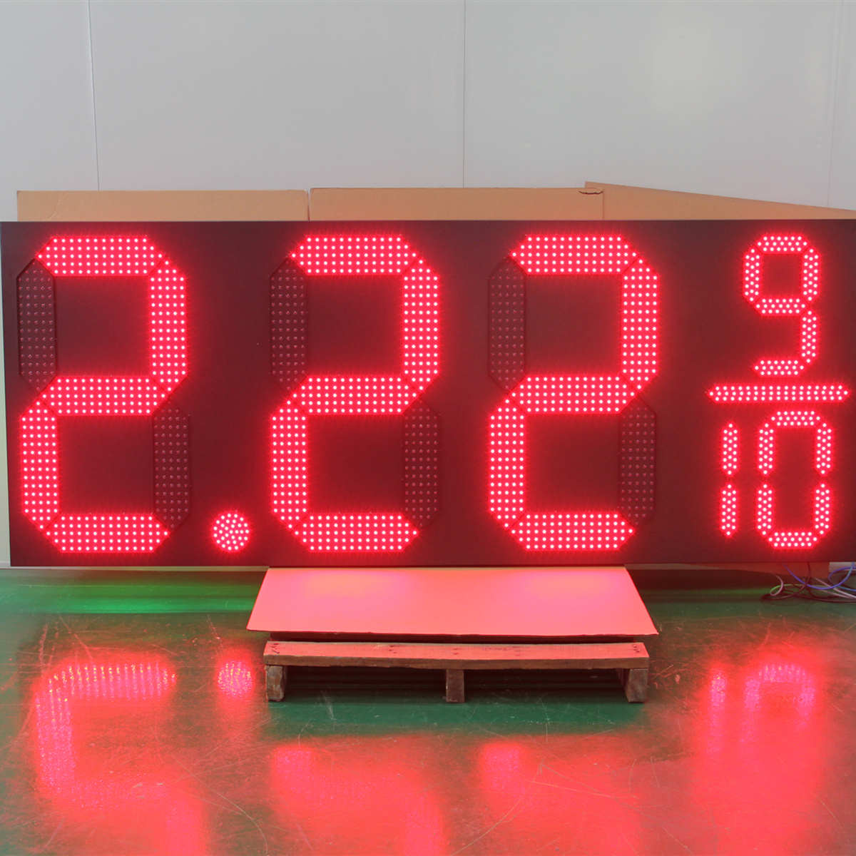 large price sign