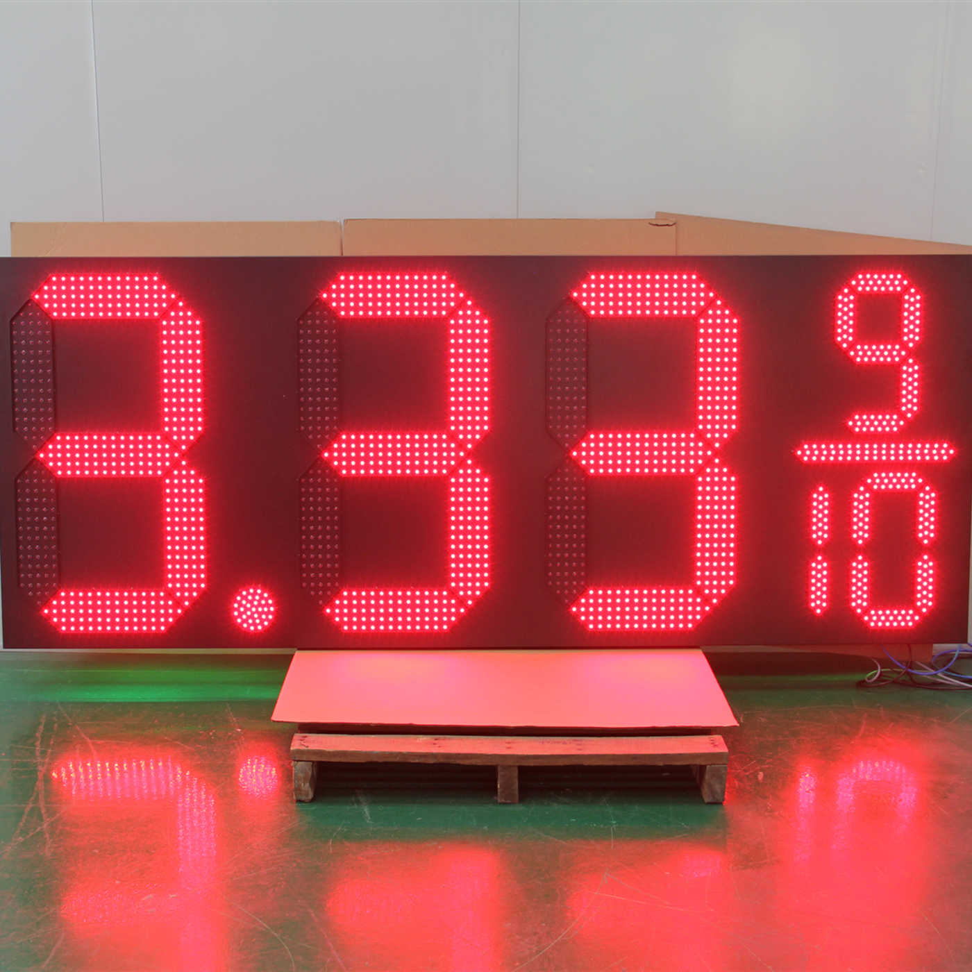 large price sign