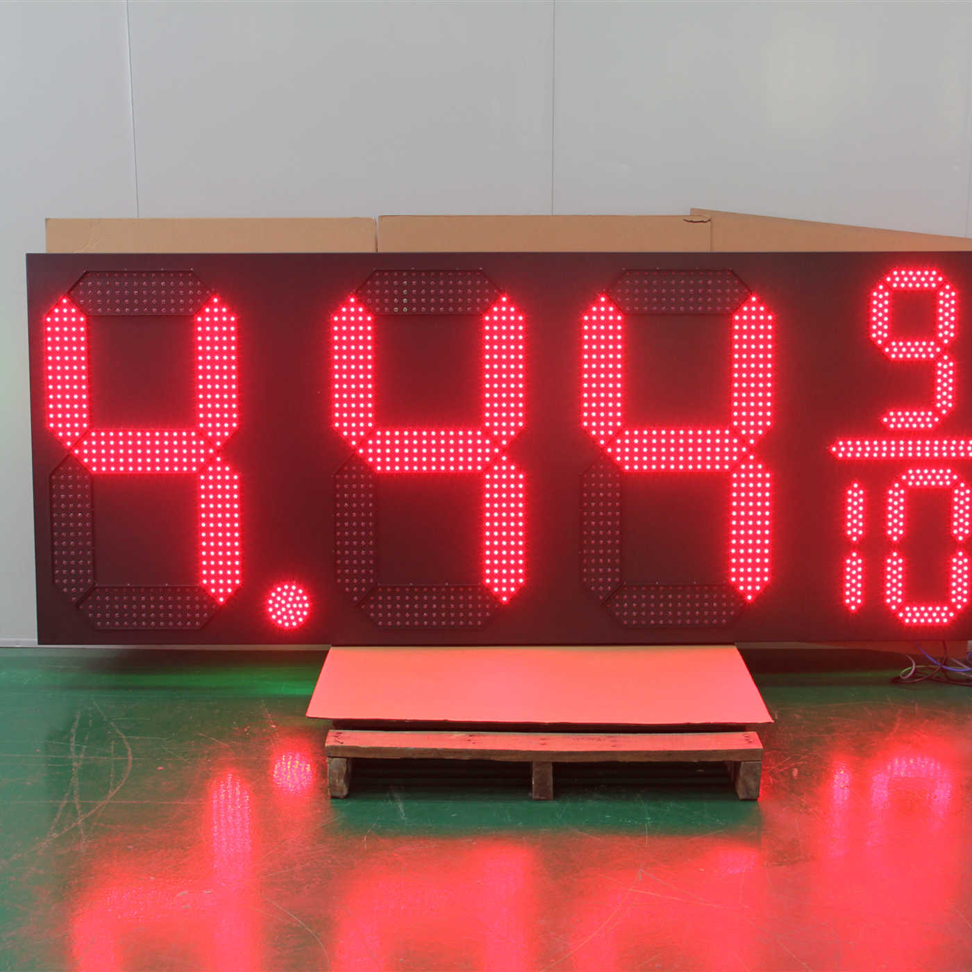 large price sign