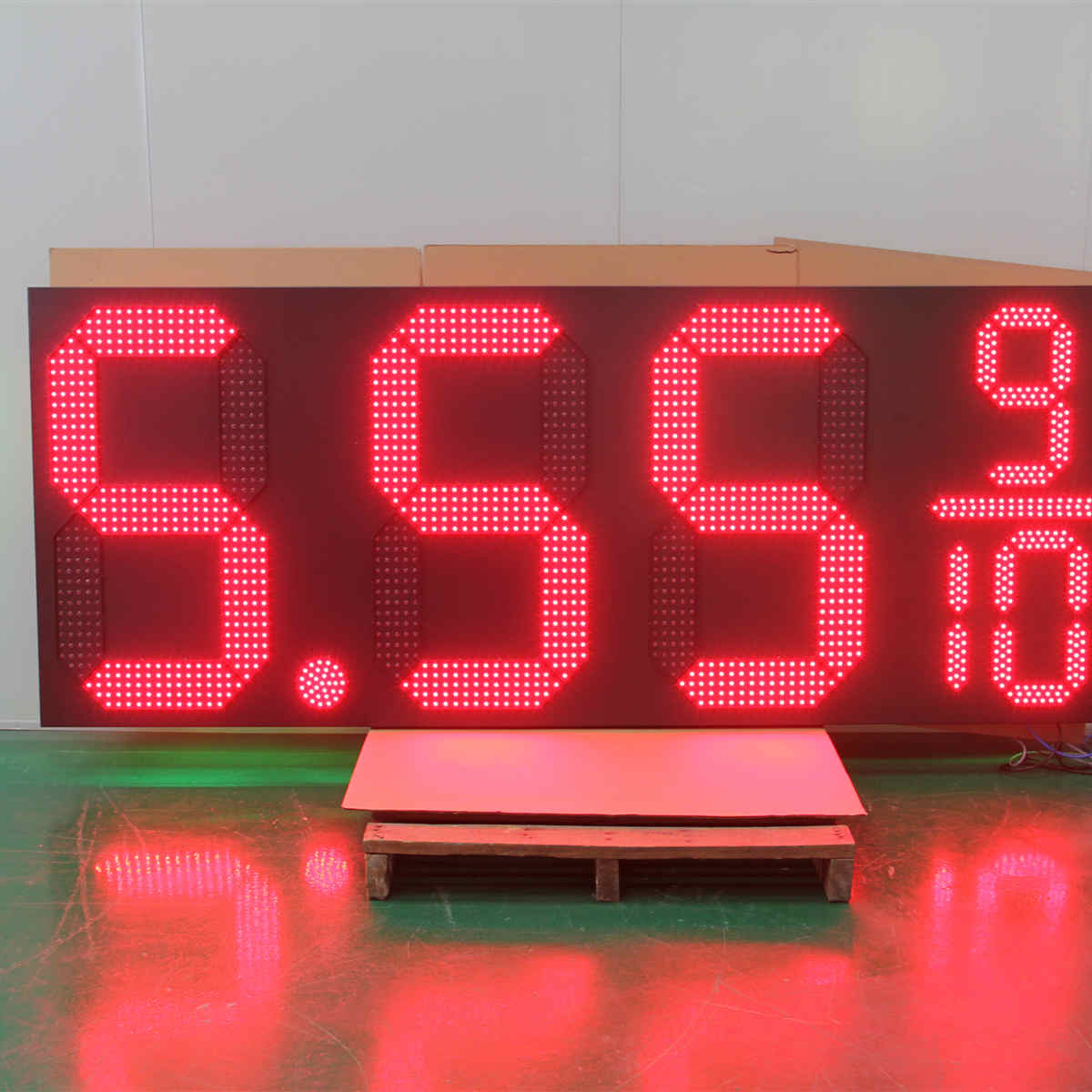 large price sign