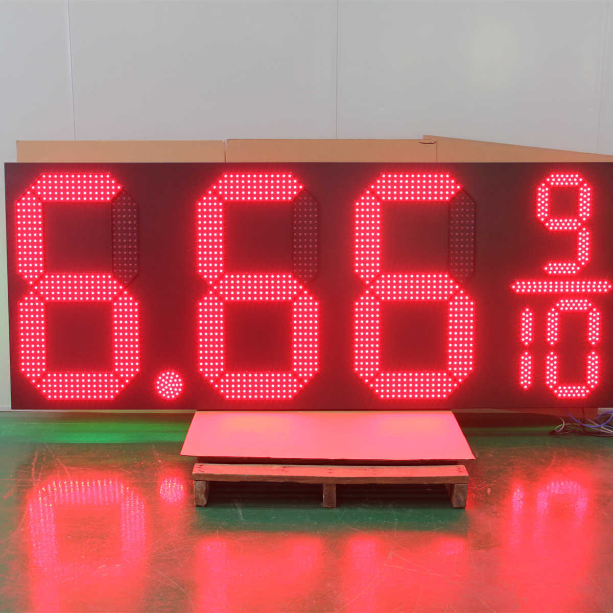 large price sign