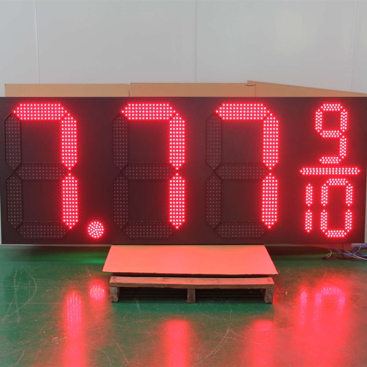 large price sign