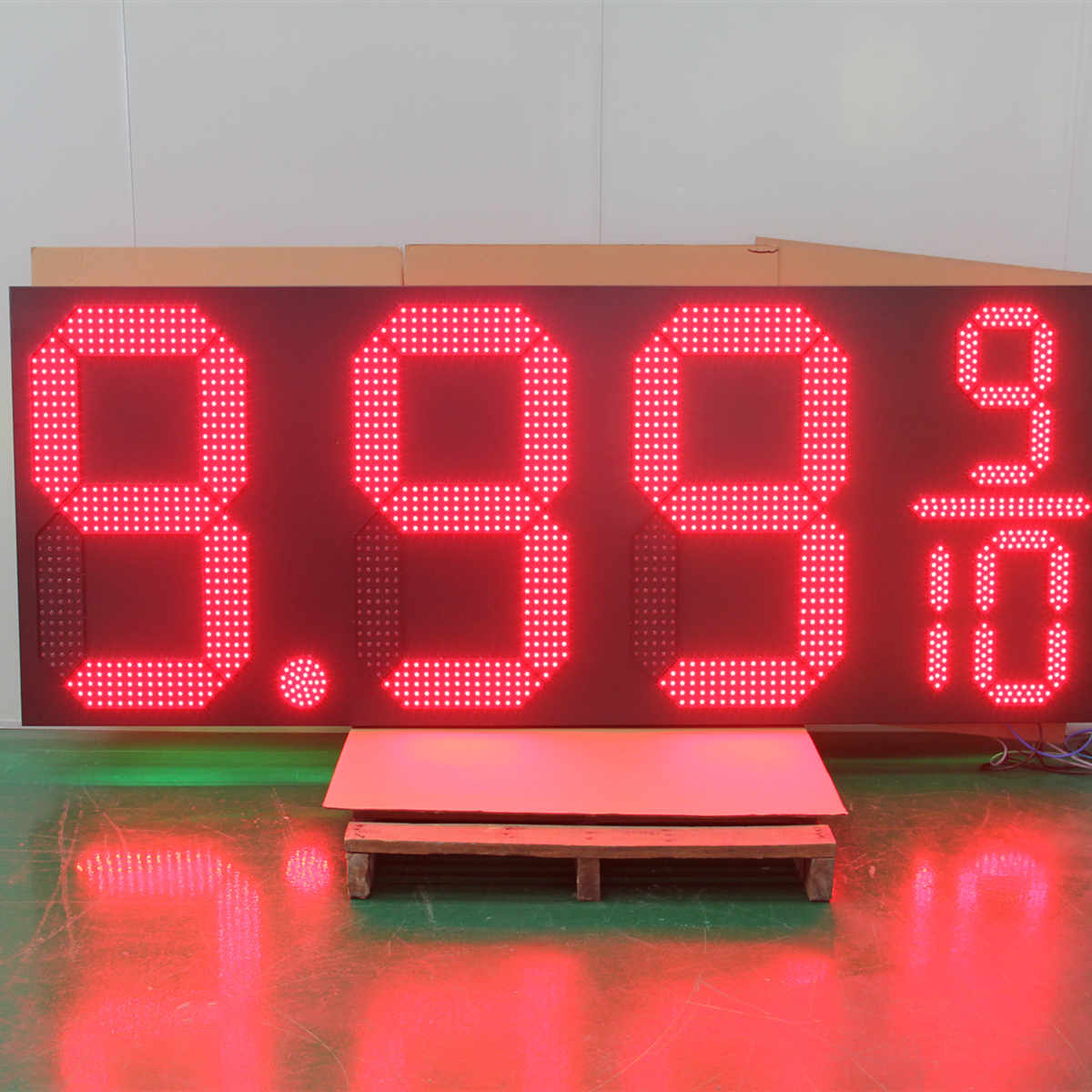 large price sign