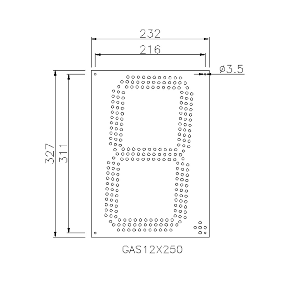 led price digits