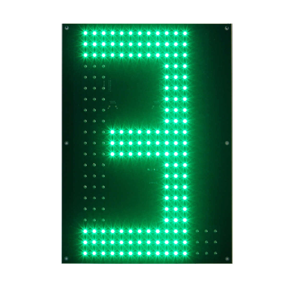 station price digital size