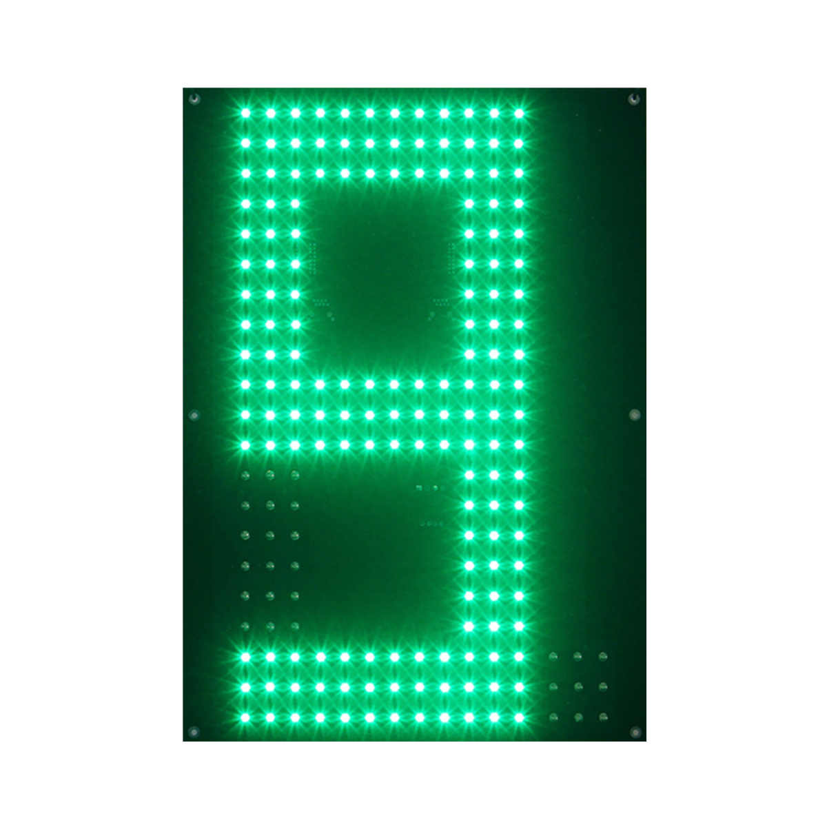 station price digital size