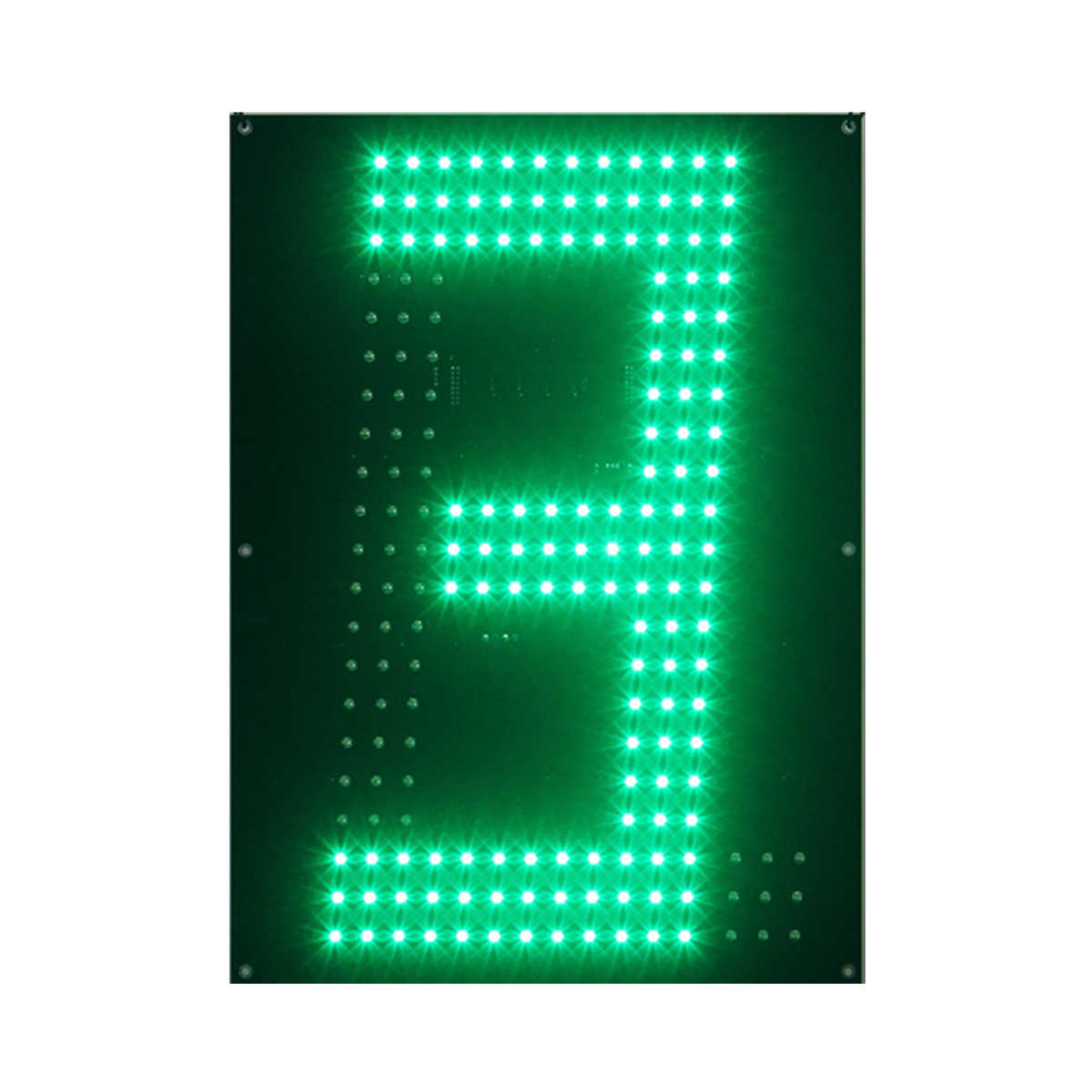 gas led digital size