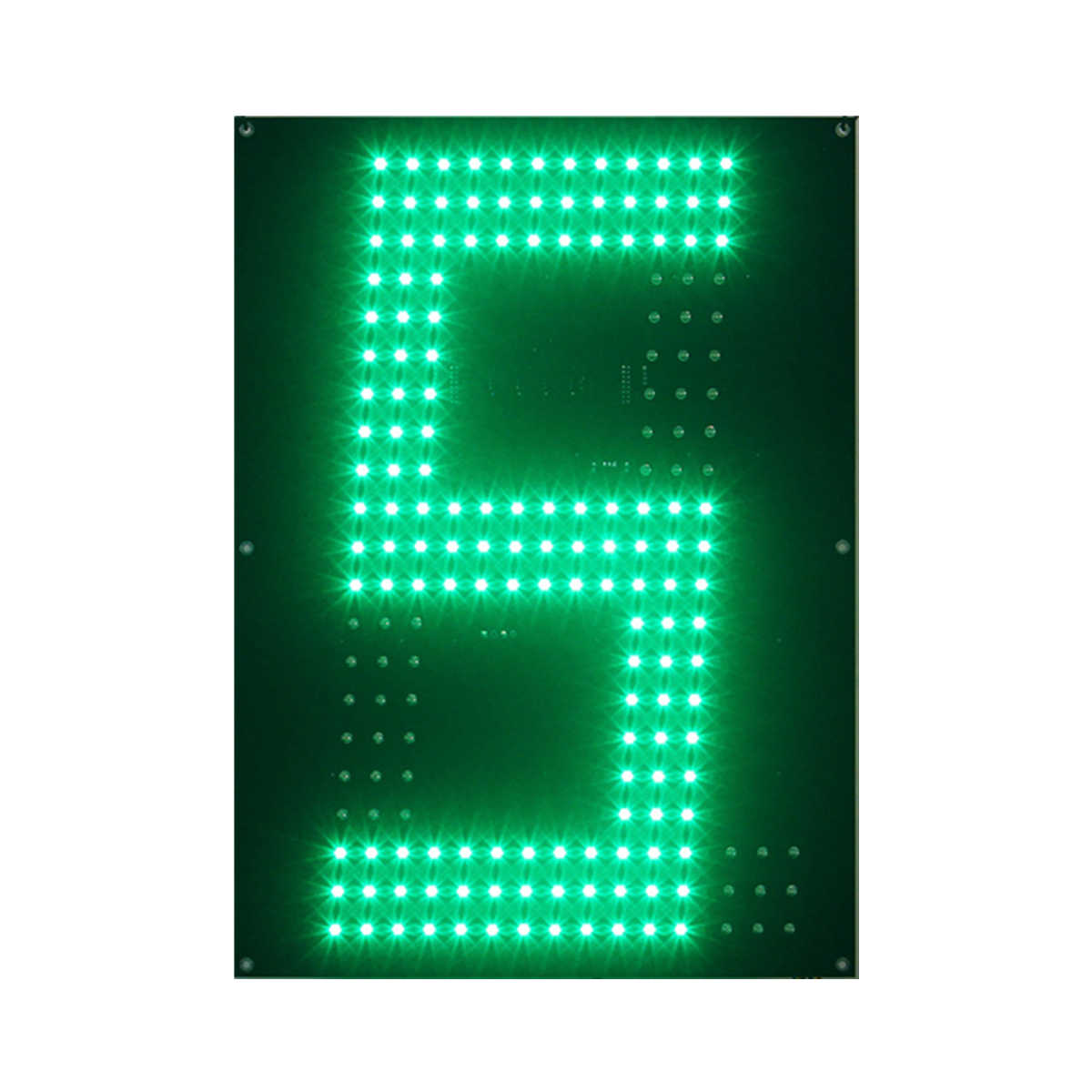 gas led digital size