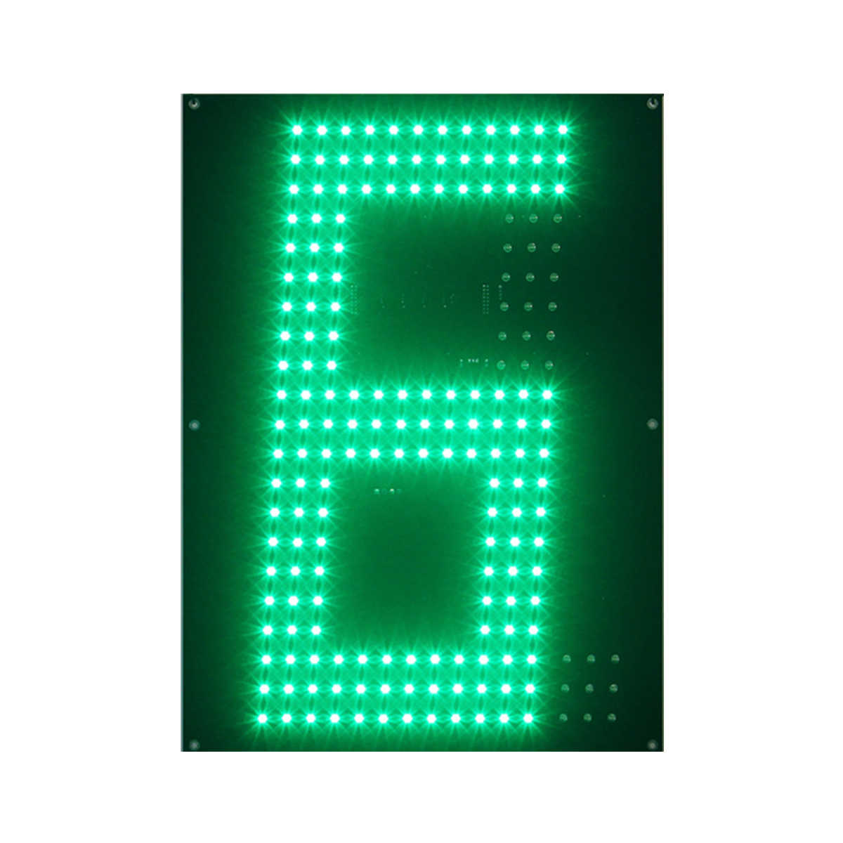 gas led digital size