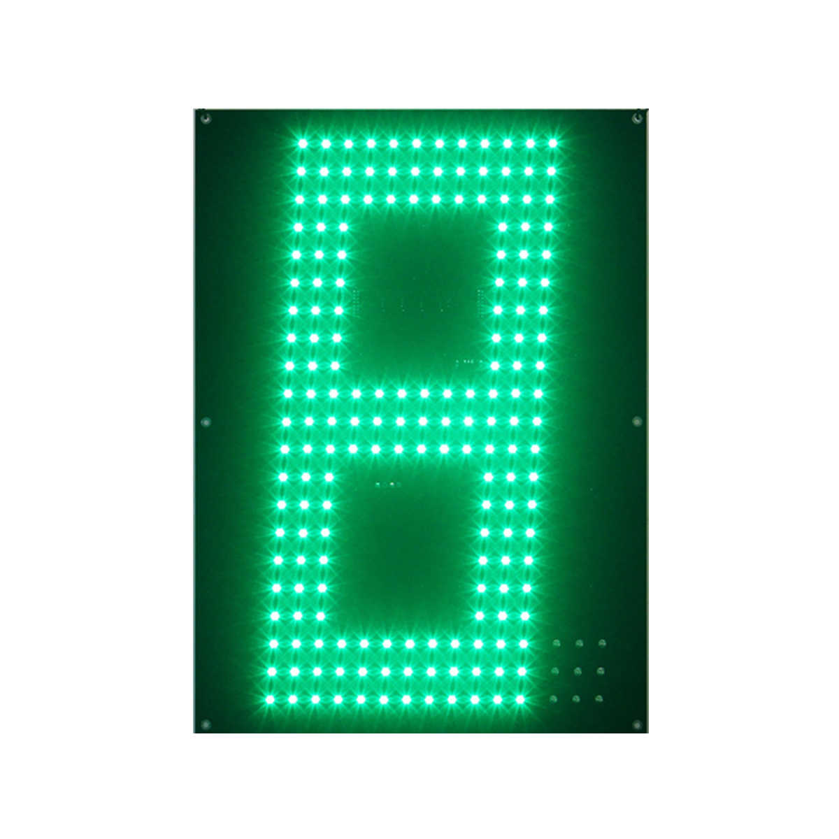 gas led digital size