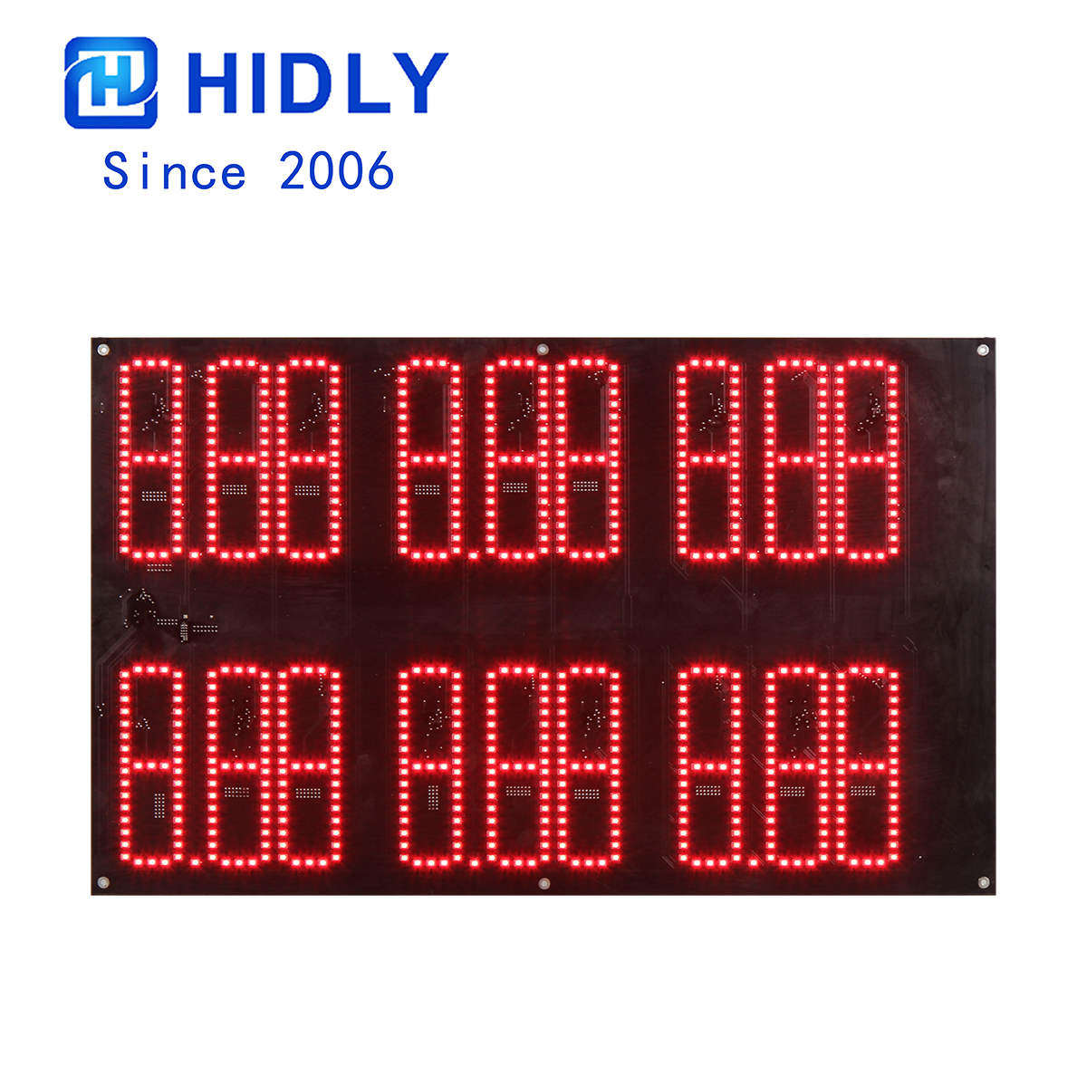 pump topper price signs
