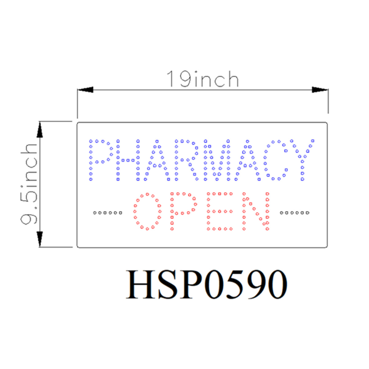 Pharmacy open signs